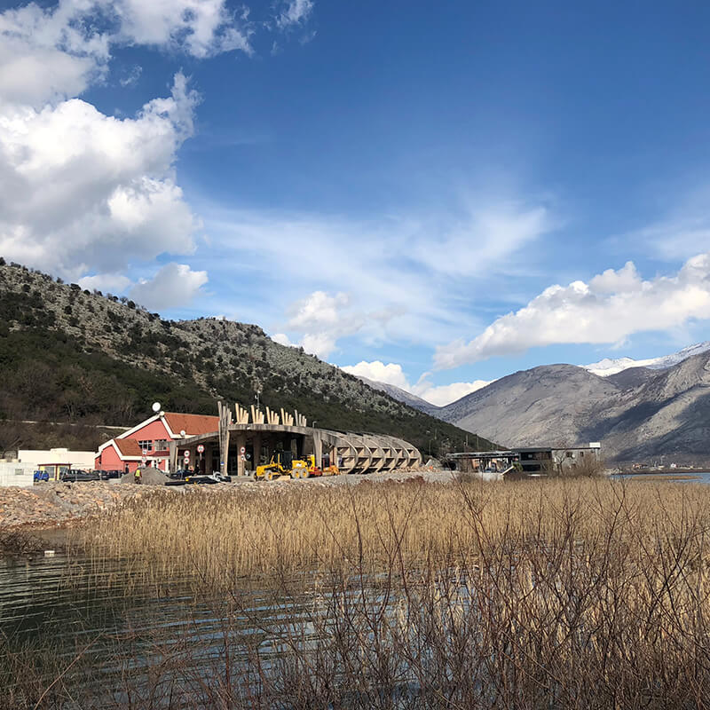 The reconstruction of border crossing point “BOZAJ”, Montenegro